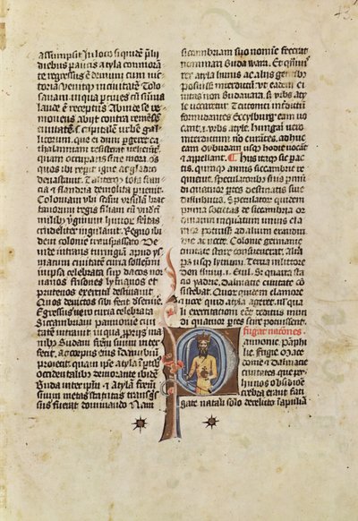 Illuminated Chronicle; Chronicon Pictum; Képes Krónika 13 by Márk Kálti